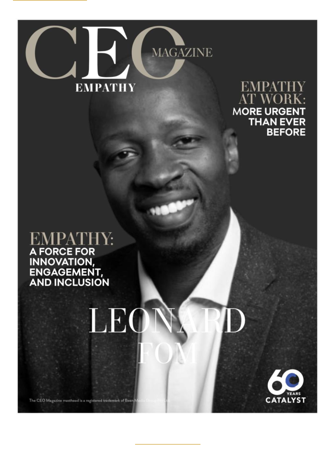 Leonard Featured in Magazine
